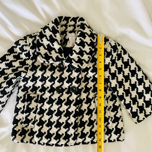 Aqua Kids Tweed Pea Coat - Picture 5 of 7